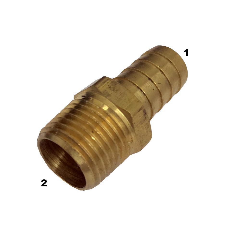 4244 Hose Barb to Male Pipe Adapter — B & B Hydraulics