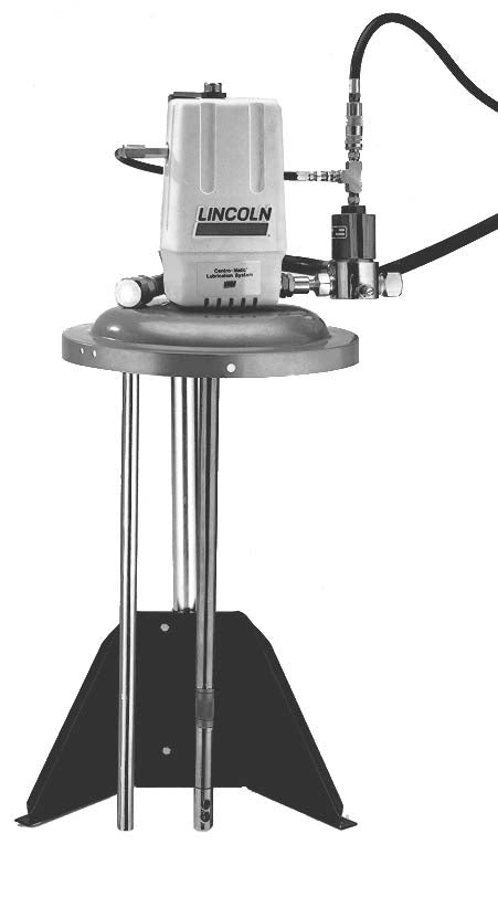 1823  |  Centro-Matic Air-Operated (Reciprocating) Grease Pump