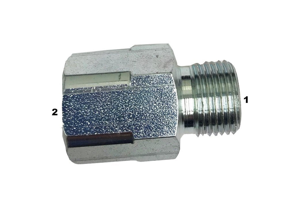 3435  |  Male BSPP to Female BSPP Extended Bushing Adapter