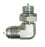 3801  |  Male JIC to Male BSPP 90 Degree Elbow Adapter